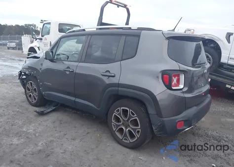 2016 Jeep Renegade Limited from USA, damaged, VIN ZACCJADT7GPC85501
